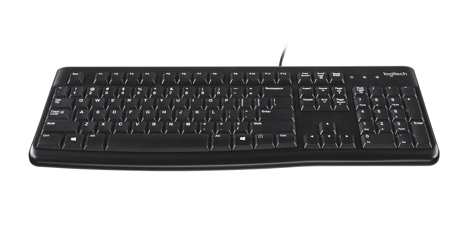 Logitech K120 Corded Keyboard teclado Universal USB QWERTY Espa+¦ol Negro