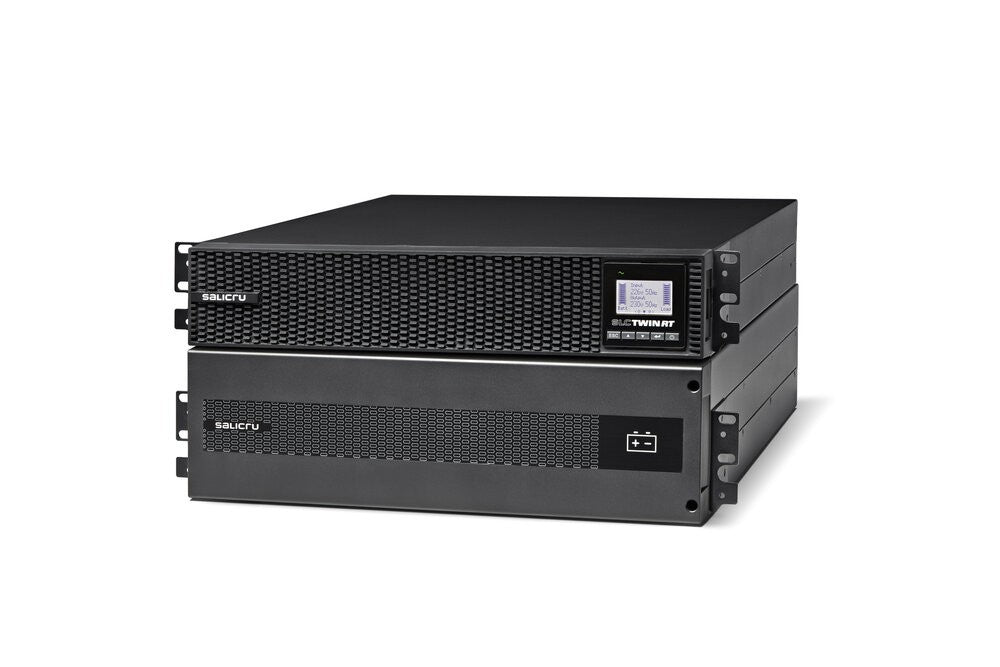 Salicru SLC-8000-TWIN RT3 sistema de alimentaci+¦n ininterrumpida (UPS) Doble conversi+¦n (en l+¡nea) 8 kVA 8000 W 2 salidas AC