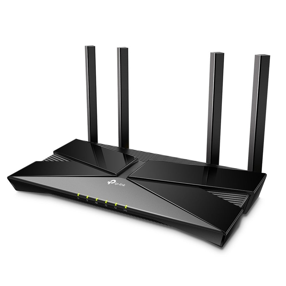 TP-Link Archer AX50 router inal+ímbrico Gigabit Ethernet Doble banda (2,4 GHz / 5 GHz) Negro