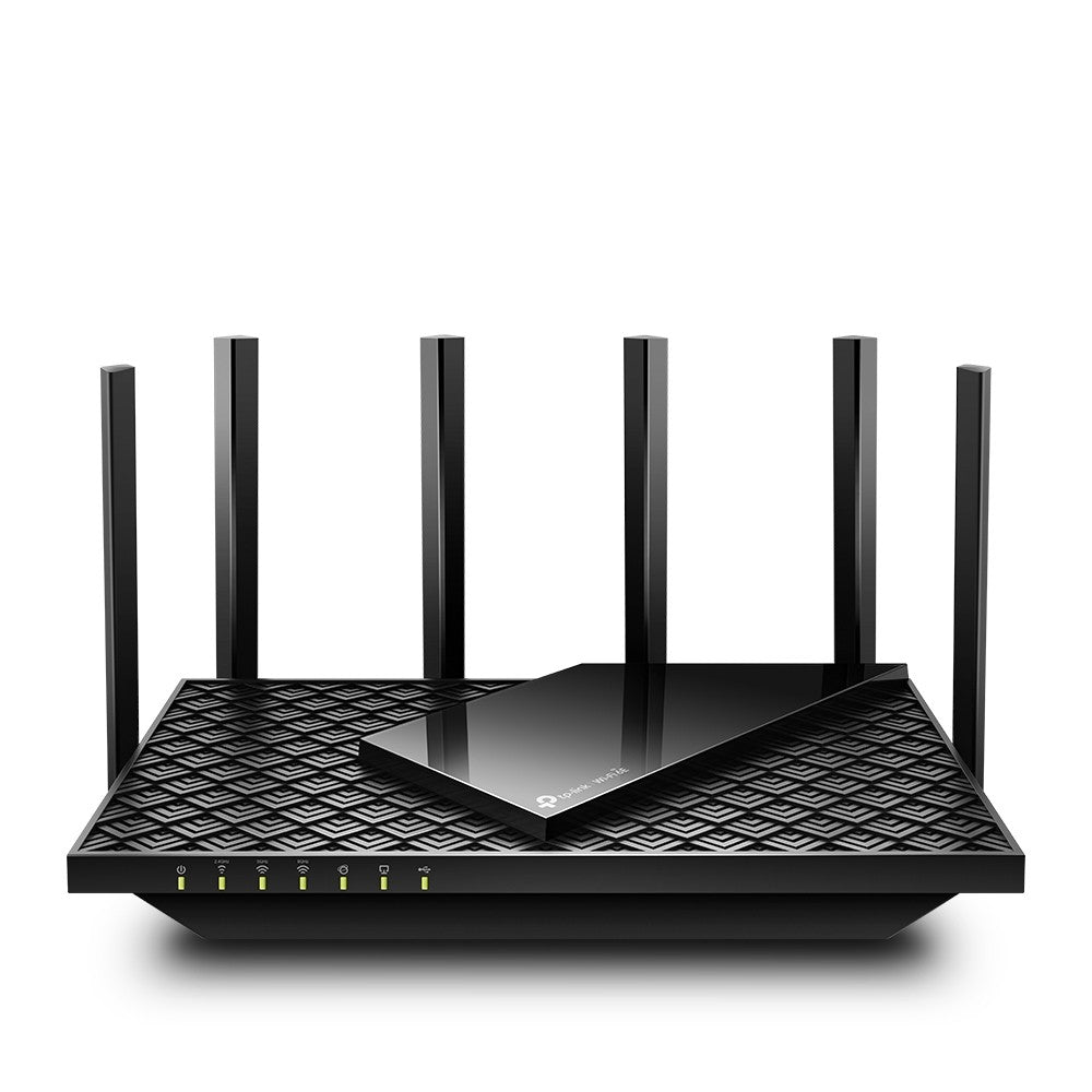 TP-Link Archer AXE75 router inal+ímbrico Gigabit Ethernet Tribanda (2.4 GHz / 5 GHz / 6 GHz) Negro