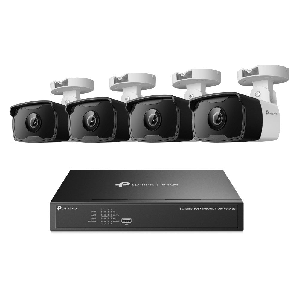 TP-Link VIGI NK8P-B434I kit de videovigilancia Al+ímbrico 8 canales