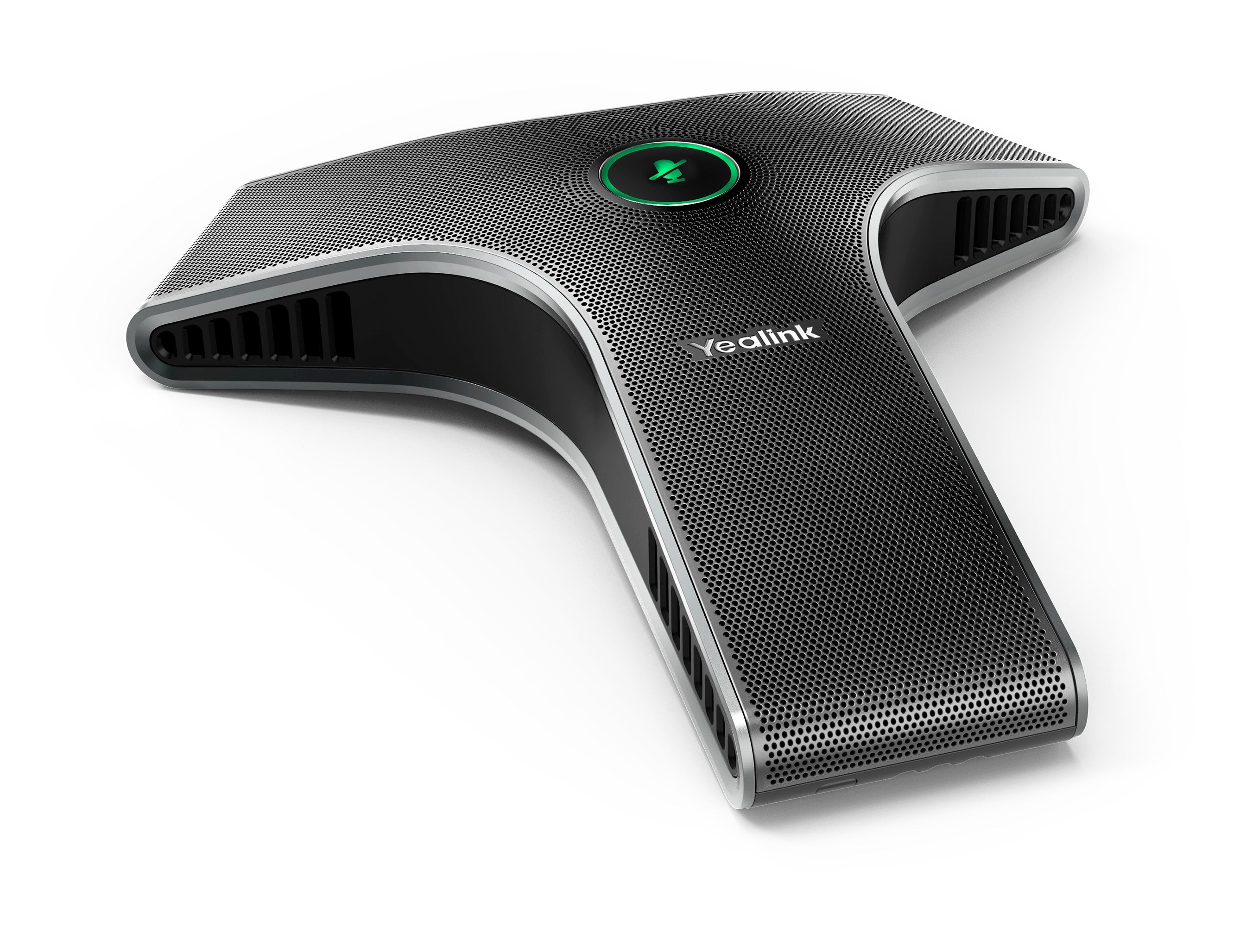 Yealink VCM34 Micr+¦fono Negro, Gris