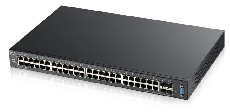 Zyxel XGS2210-52 Gestionado L2 Gigabit Ethernet (10/100/1000) 1U Negro